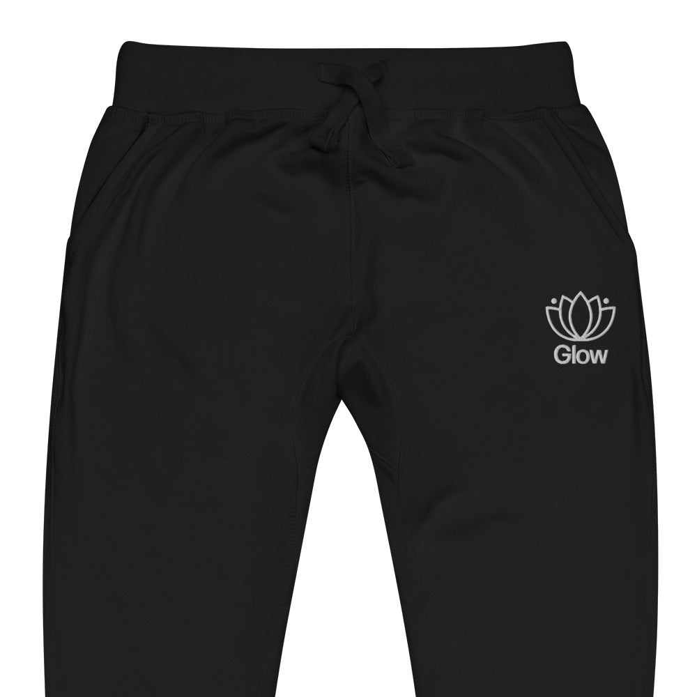unisex-fleece-sweatpants-black-zoomed-in