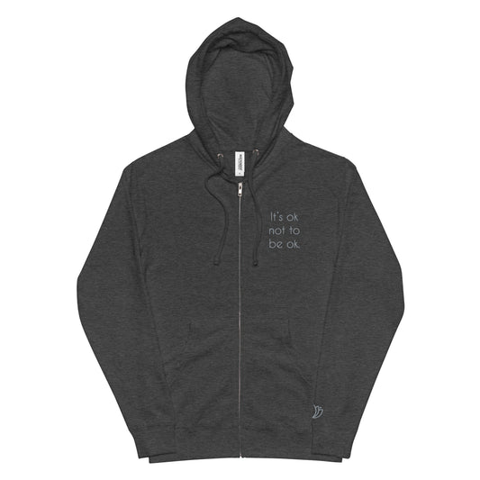 unisex-fleece-zip-up-hoodie-charcoal-heather-front